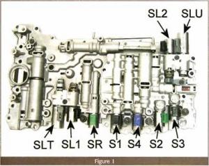 Плита управления Toyota A761E