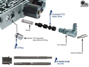 4T65-E Клапан муфты блокировки гидратрансформатора