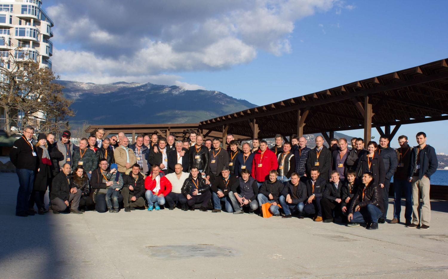 Seminar participants in Yalta